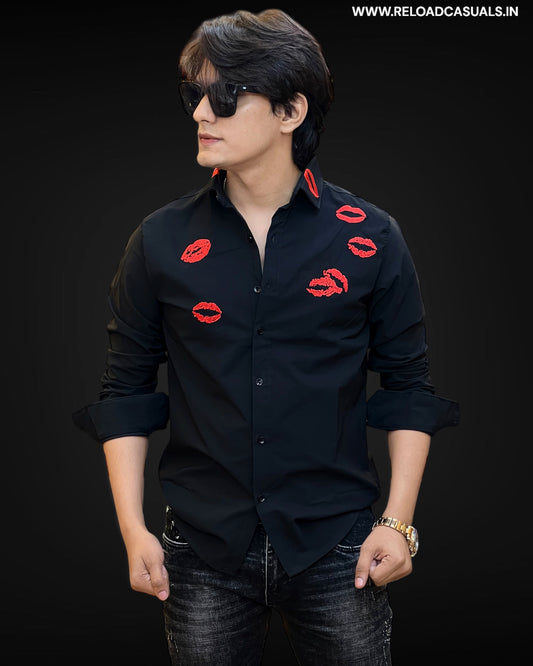 Lips & Luxe kissing Shirt hu