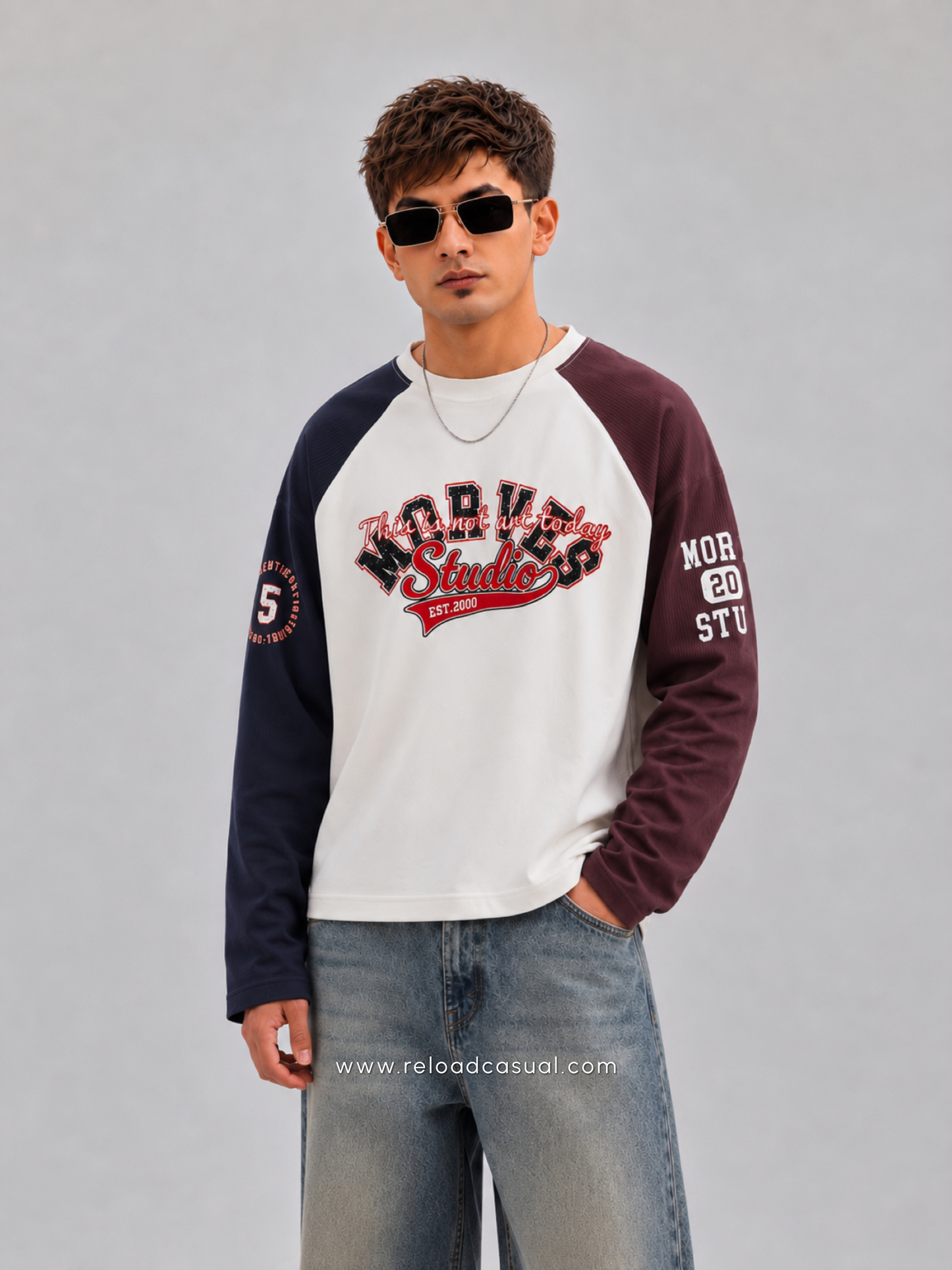 Morves Studio Waffle Knit Boxy Fit T-Shirt