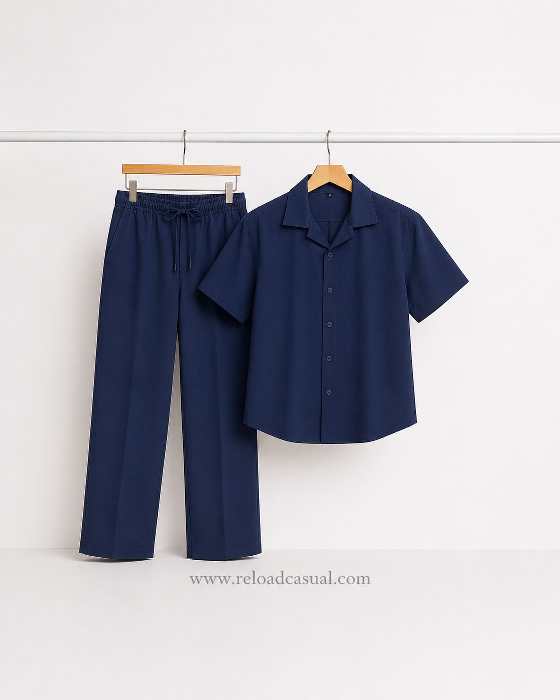 Men's Premium Slub Linen Cord-Set