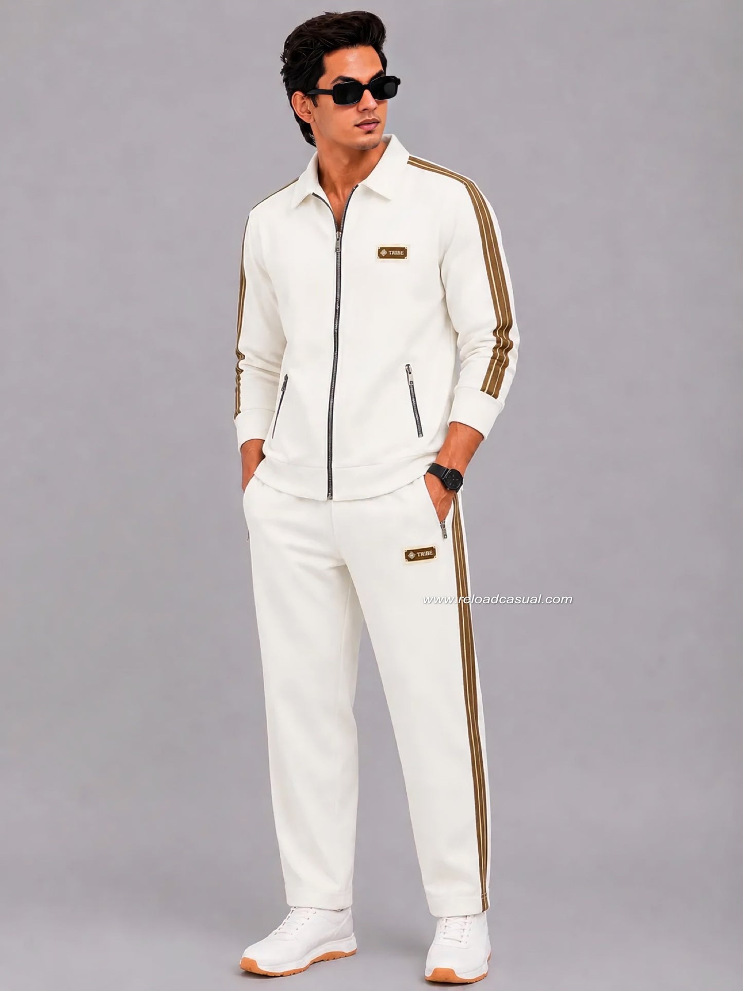 Phantom Prime Tracksuit Collared & Zipper Pockets