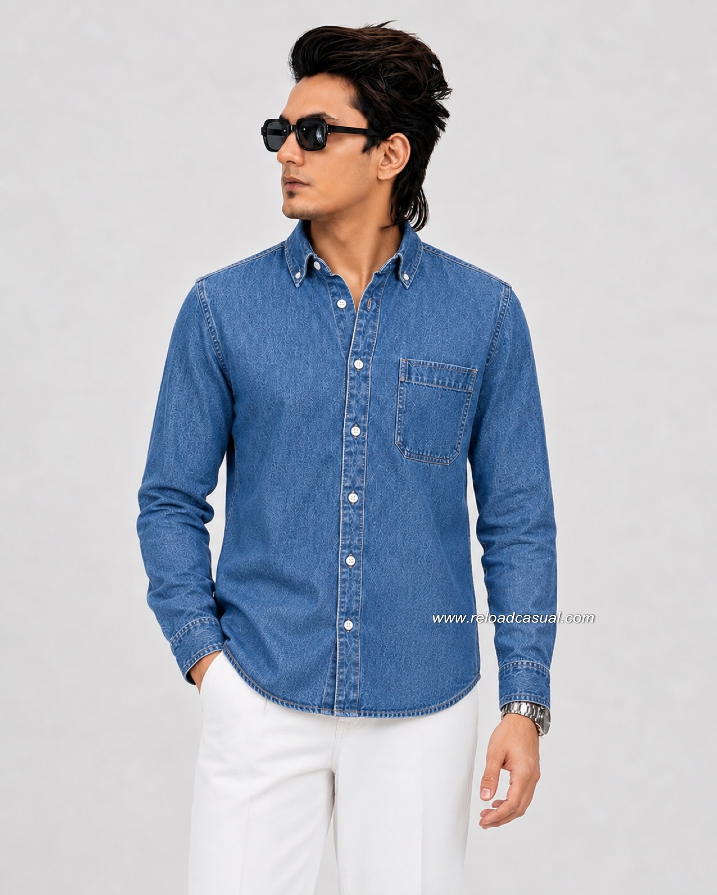 Fine Fit Prime Denim Shirt