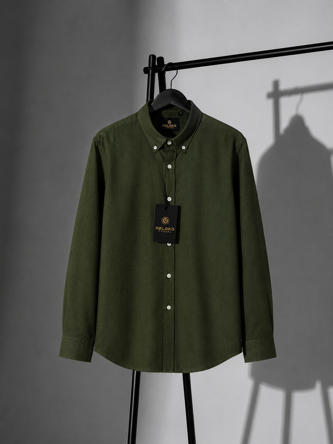 Men's Button-Down Oxford  Breathable Cotton Shirt