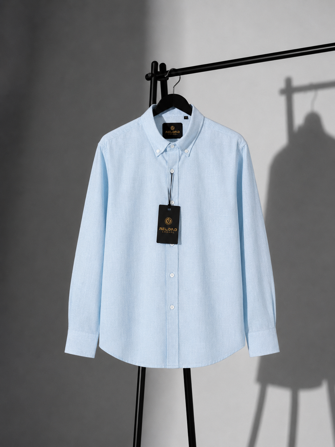Men's Button-Down Oxford  Breathable Cotton Shirt