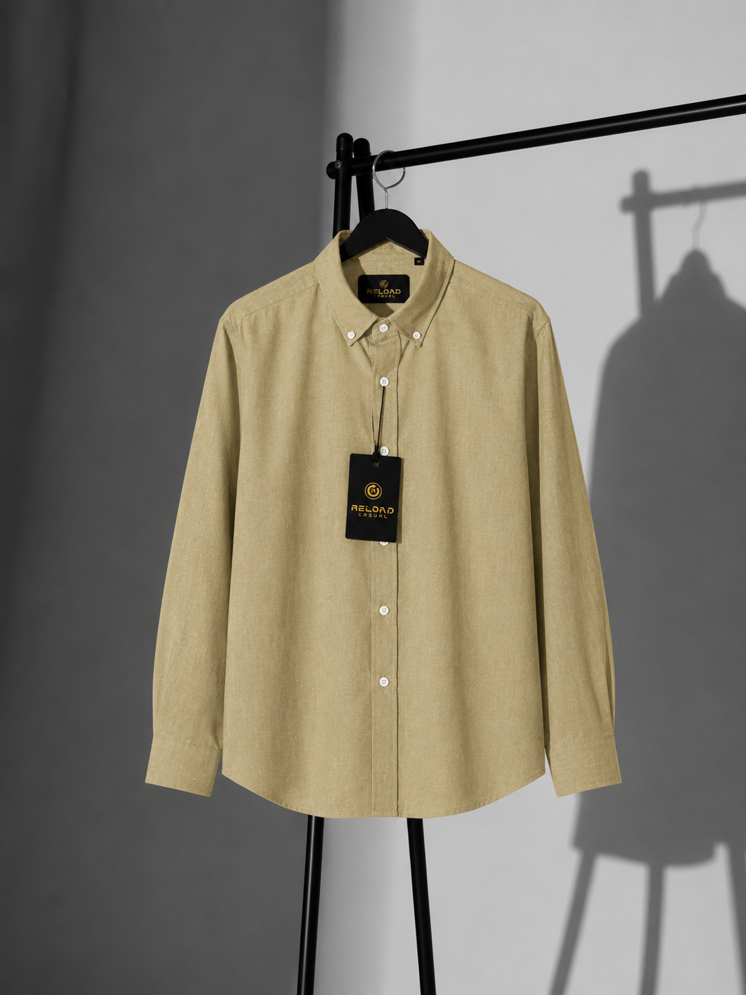 Men's Button-Down Oxford  Breathable Cotton Shirt