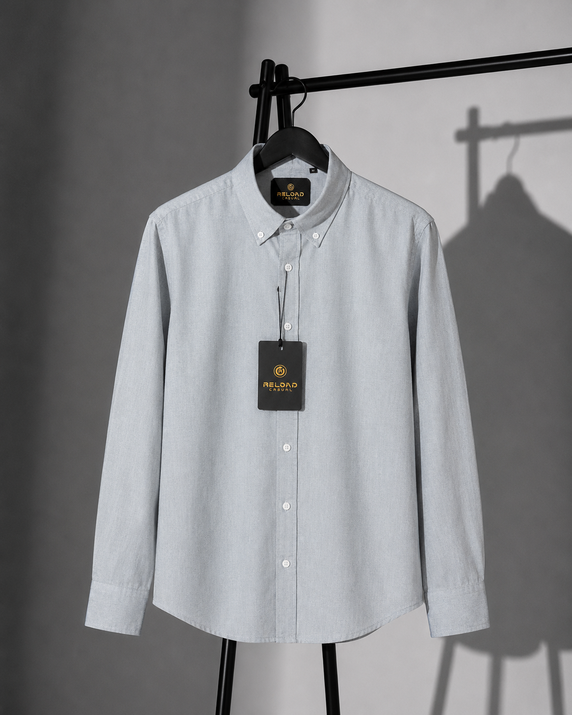 Men's Button-Down Oxford  Breathable Cotton Shirt