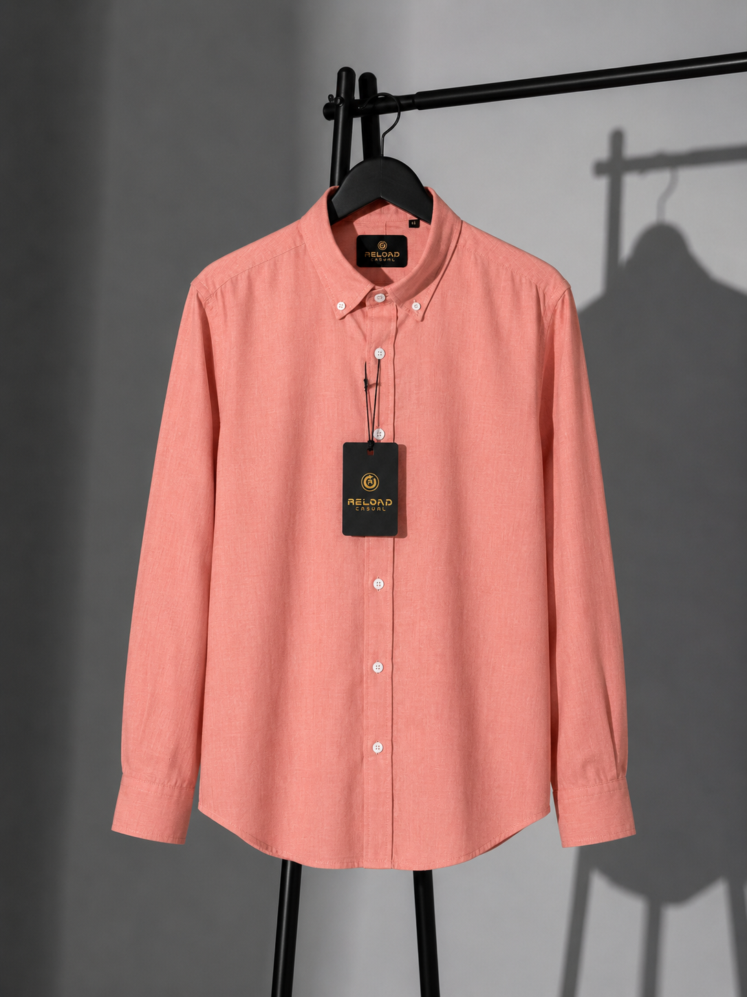 Men's Button-Down Oxford  Breathable Cotton Shirt
