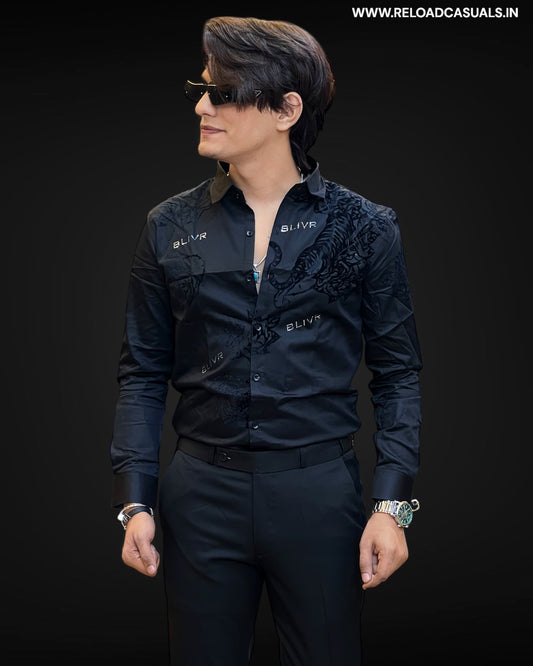 BLIVR Panther Bloom Shirt