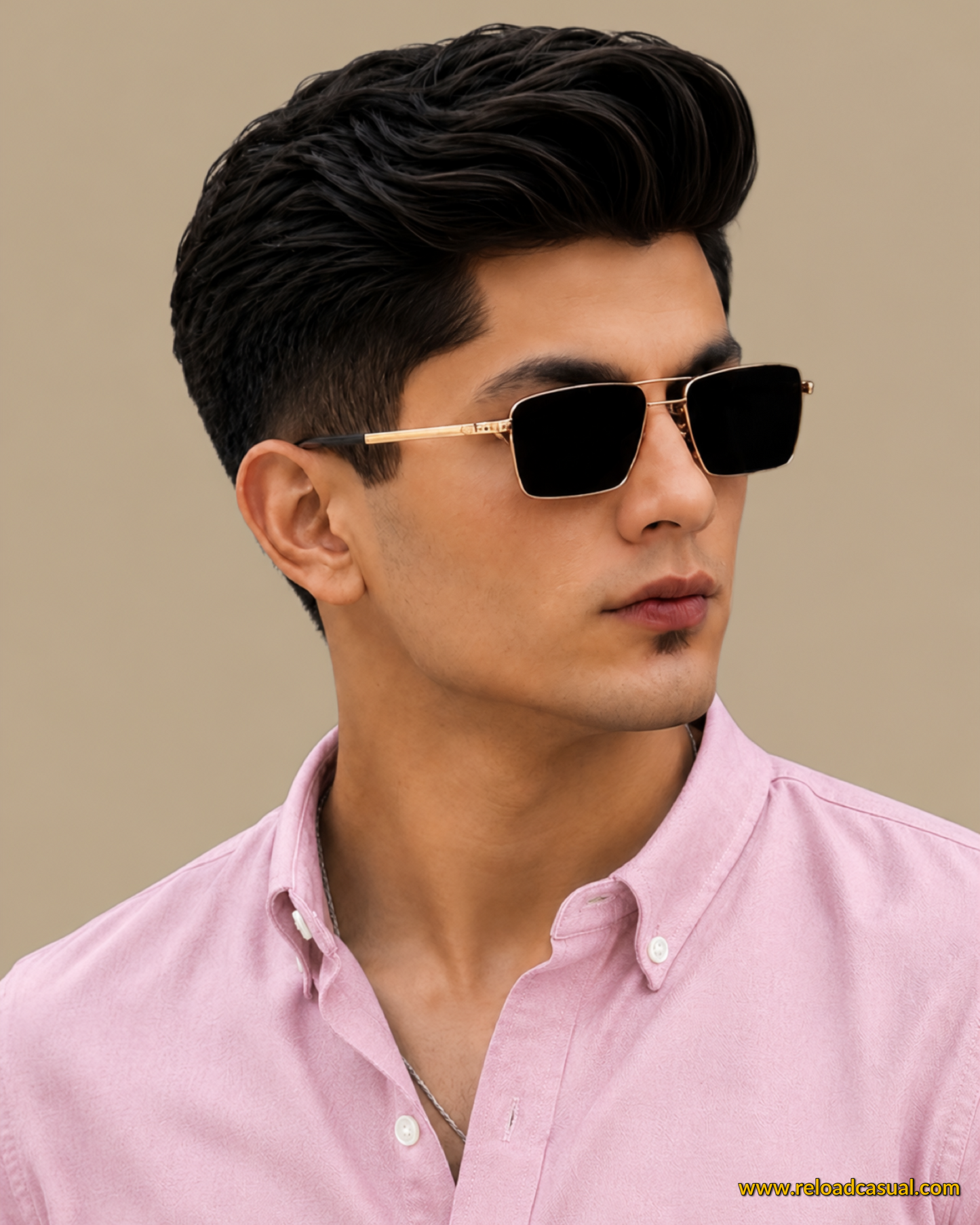 Men's Button-Down Oxford  Breathable Cotton Shirt