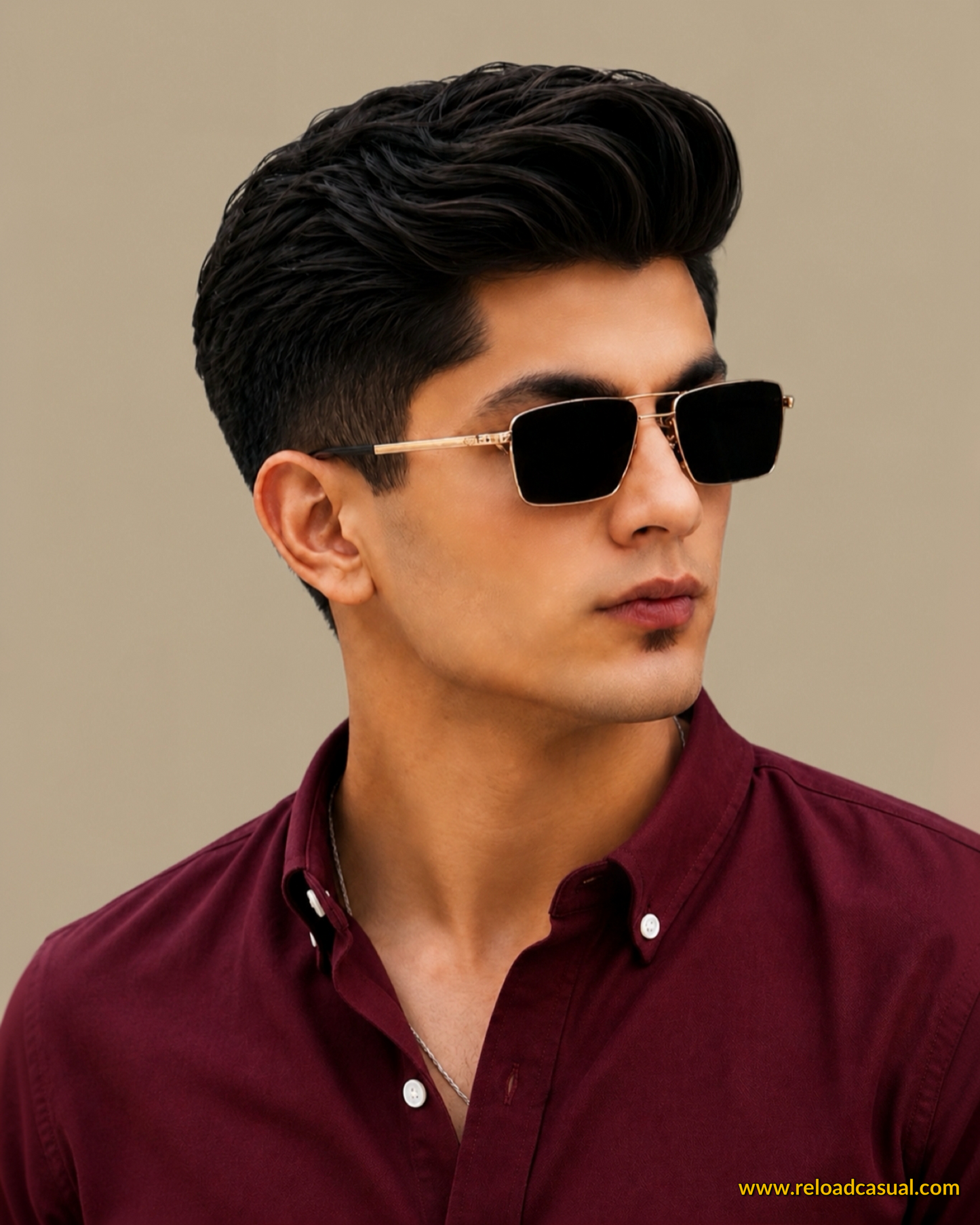 Men's Button-Down Oxford  Breathable Cotton Shirt