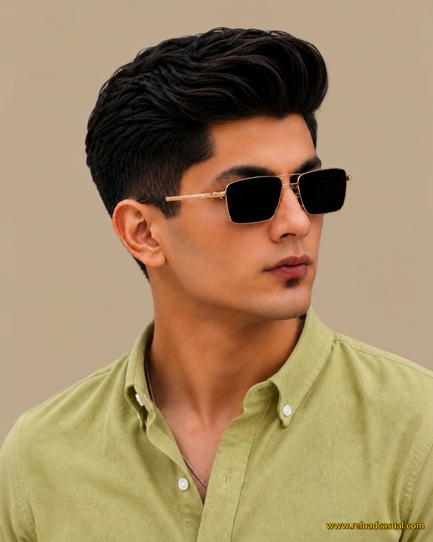Men's Button-Down Oxford  Breathable Cotton Shirt