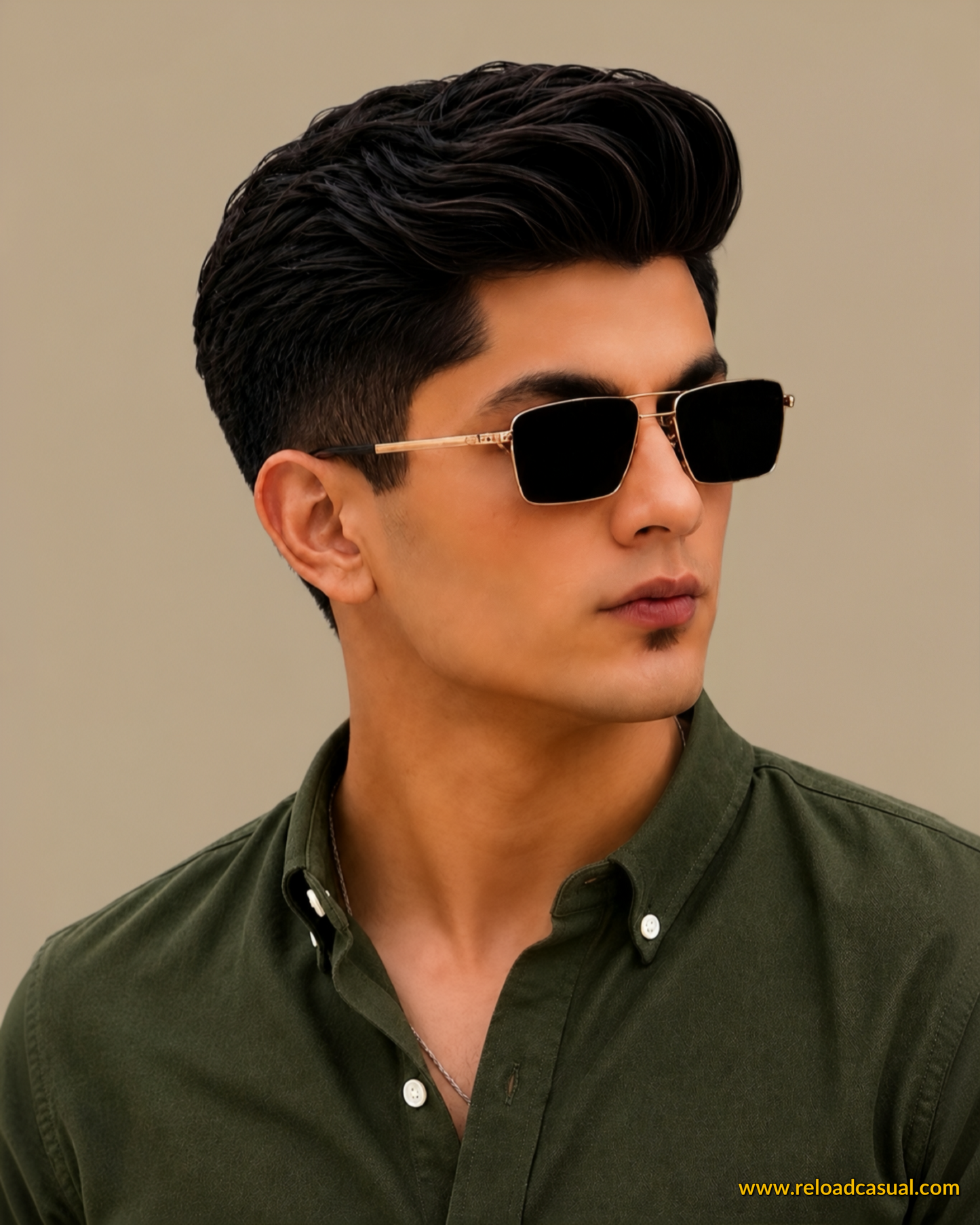 Men's Button-Down Oxford  Breathable Cotton Shirt