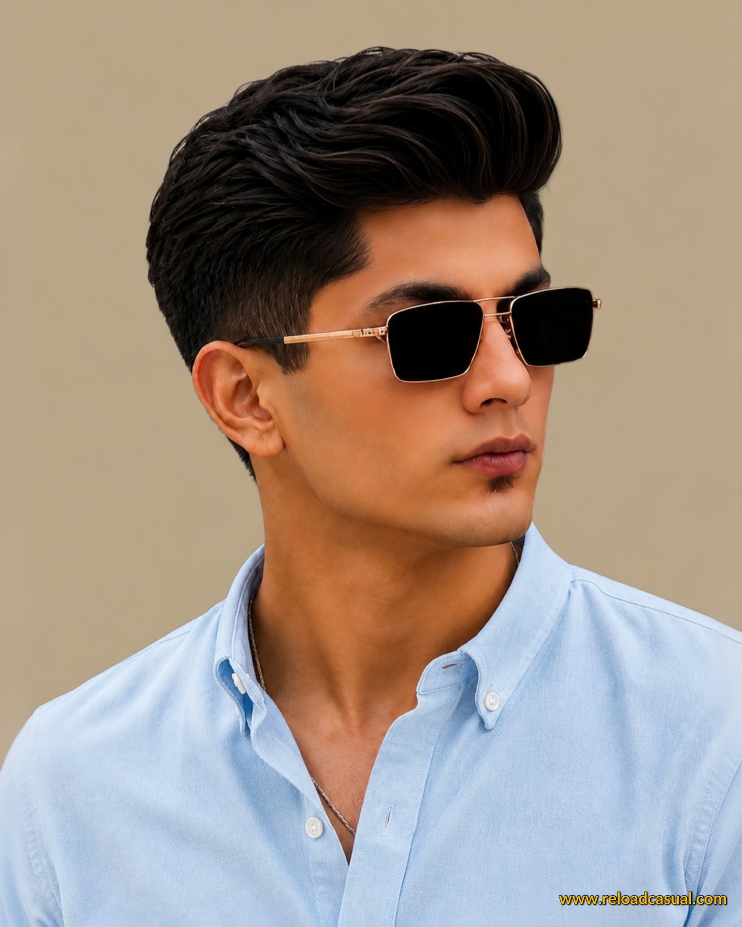 Men's Button-Down Oxford  Breathable Cotton Shirt