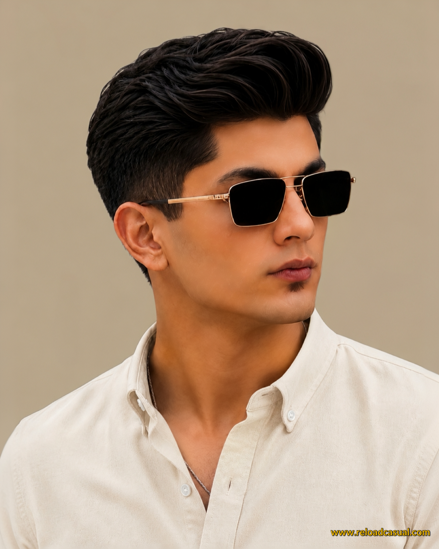 Men's Button-Down Oxford  Breathable Cotton Shirt
