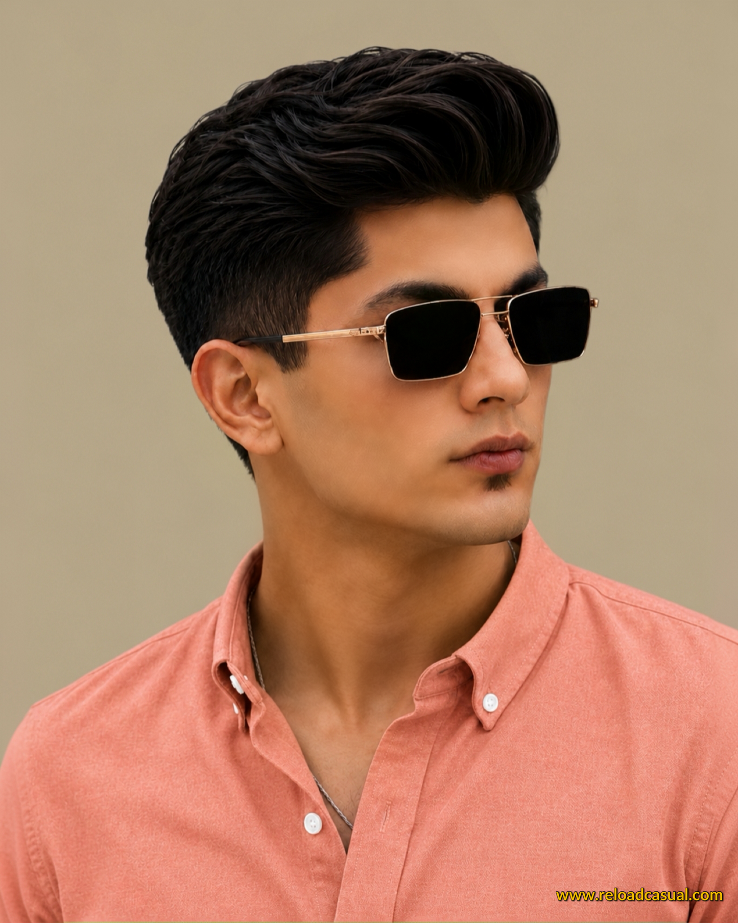 Men's Button-Down Oxford  Breathable Cotton Shirt