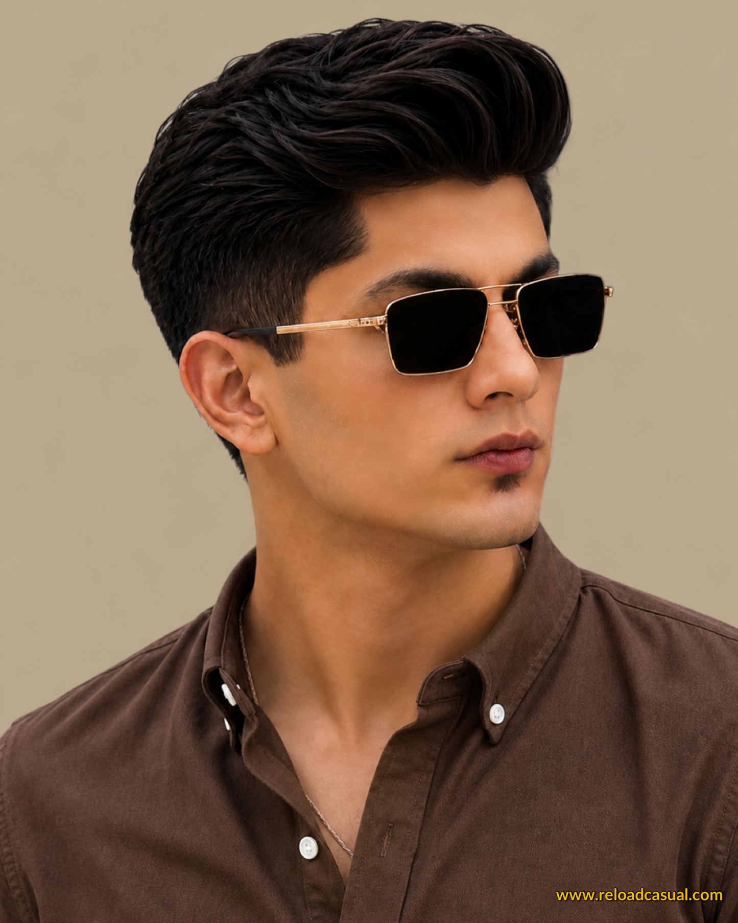 Men's Button-Down Oxford  Breathable Cotton Shirt