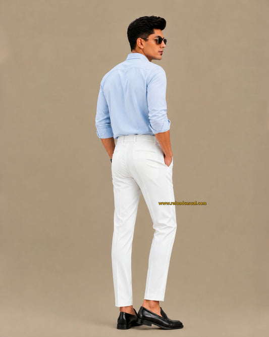 Men's Oxford Breathable Shirt + Hidden Zip Pocket Pant Combo