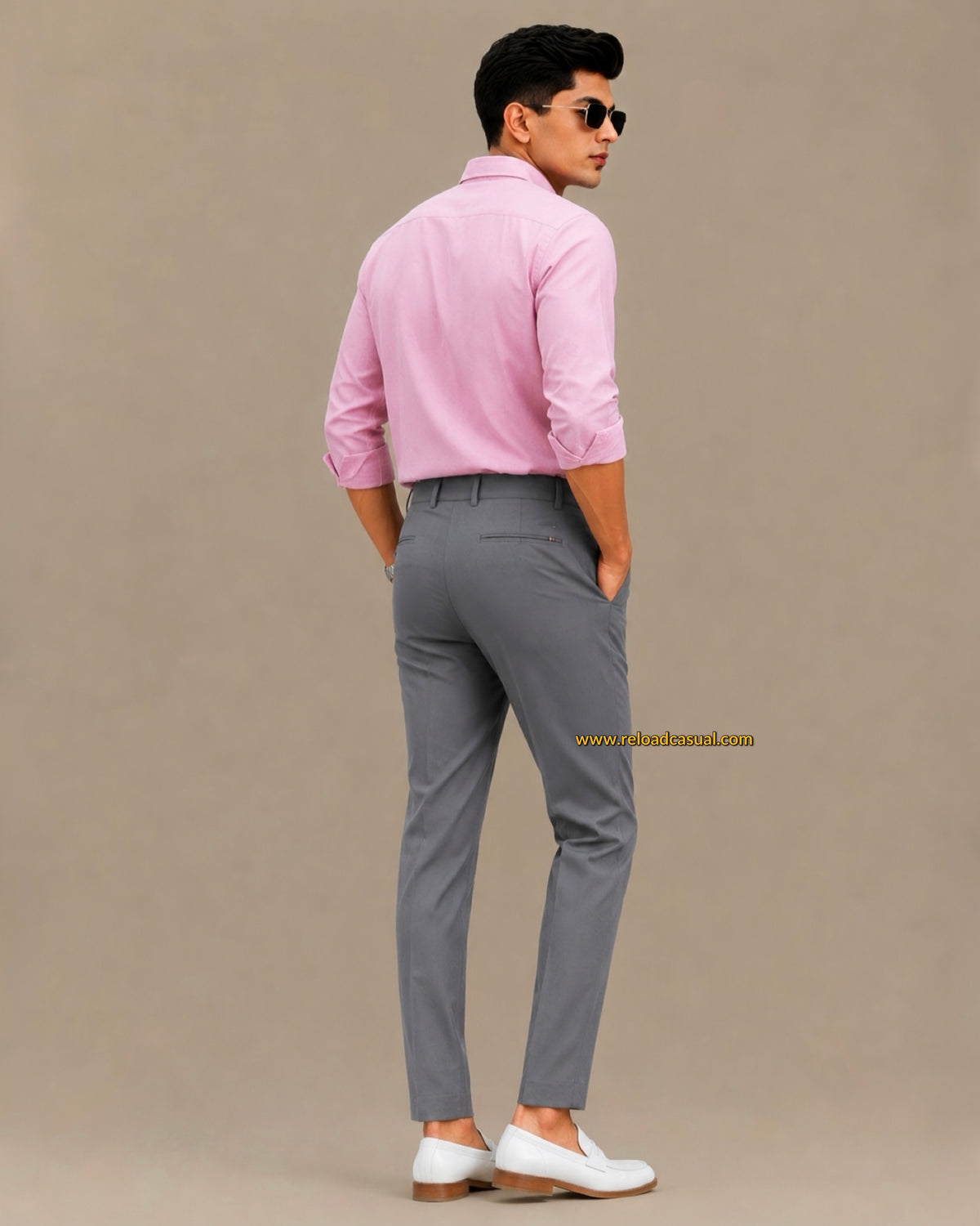 Men's Oxford Breathable Shirt + Hidden Zip Pocket Pant Combo