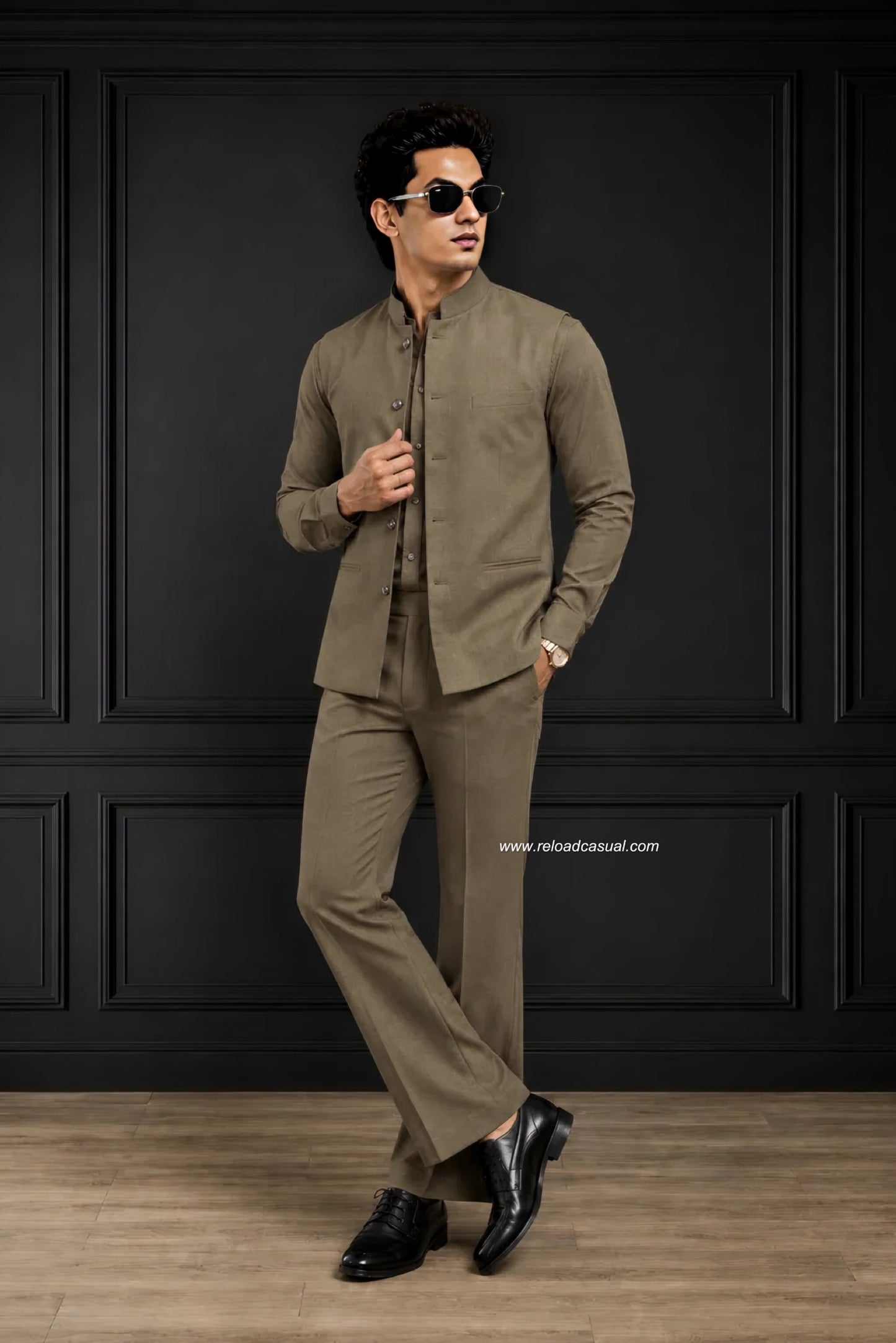 Royal Tailored Sadri Special Bootcut Pant Set