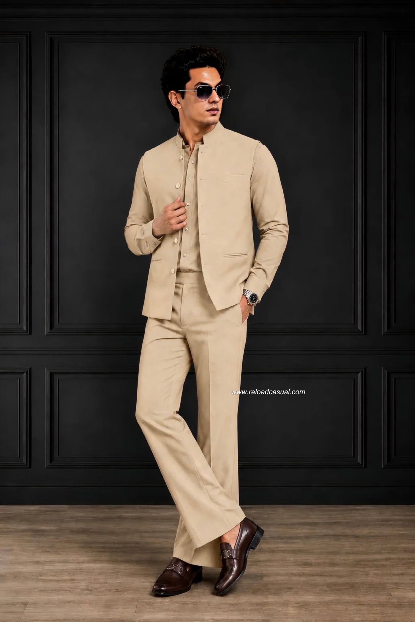 Royal Tailored Sadri Special Bootcut Pant Set