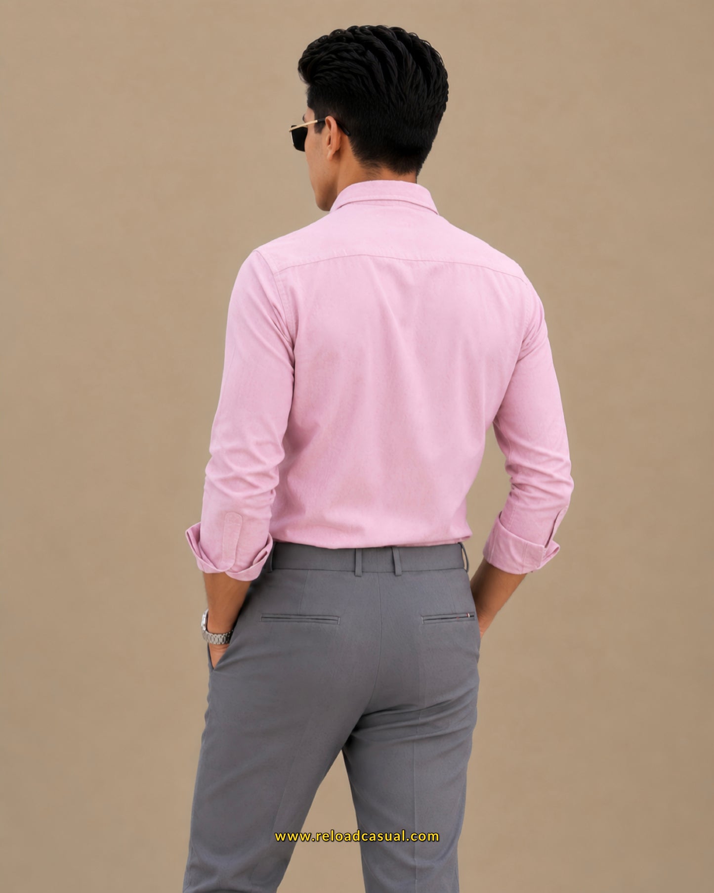 Men's Button-Down Oxford  Breathable Cotton Shirt