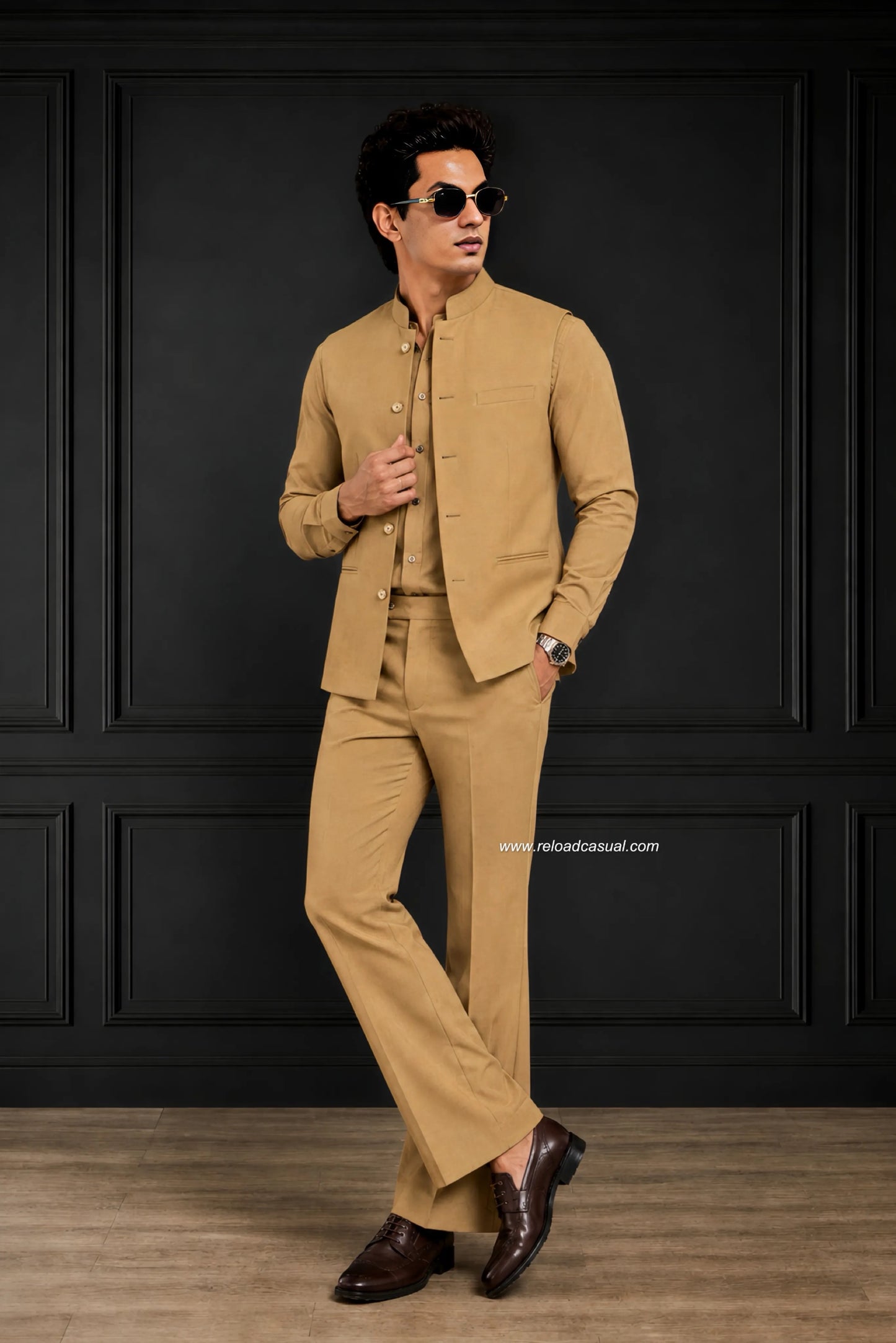 Royal Tailored Sadri Special Bootcut Pant Set