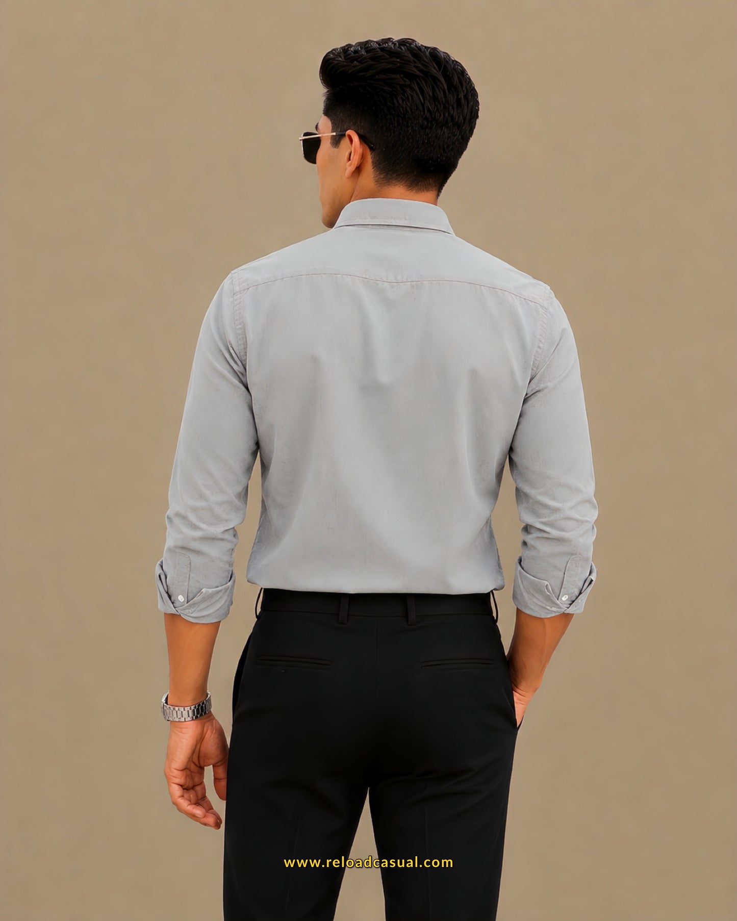Men's Button-Down Oxford  Breathable Cotton Shirt