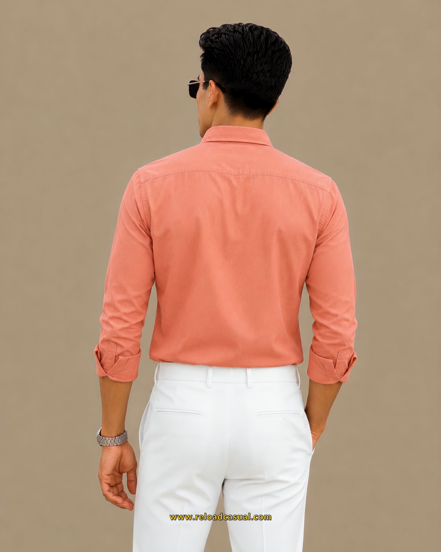 Men's Button-Down Oxford  Breathable Cotton Shirt