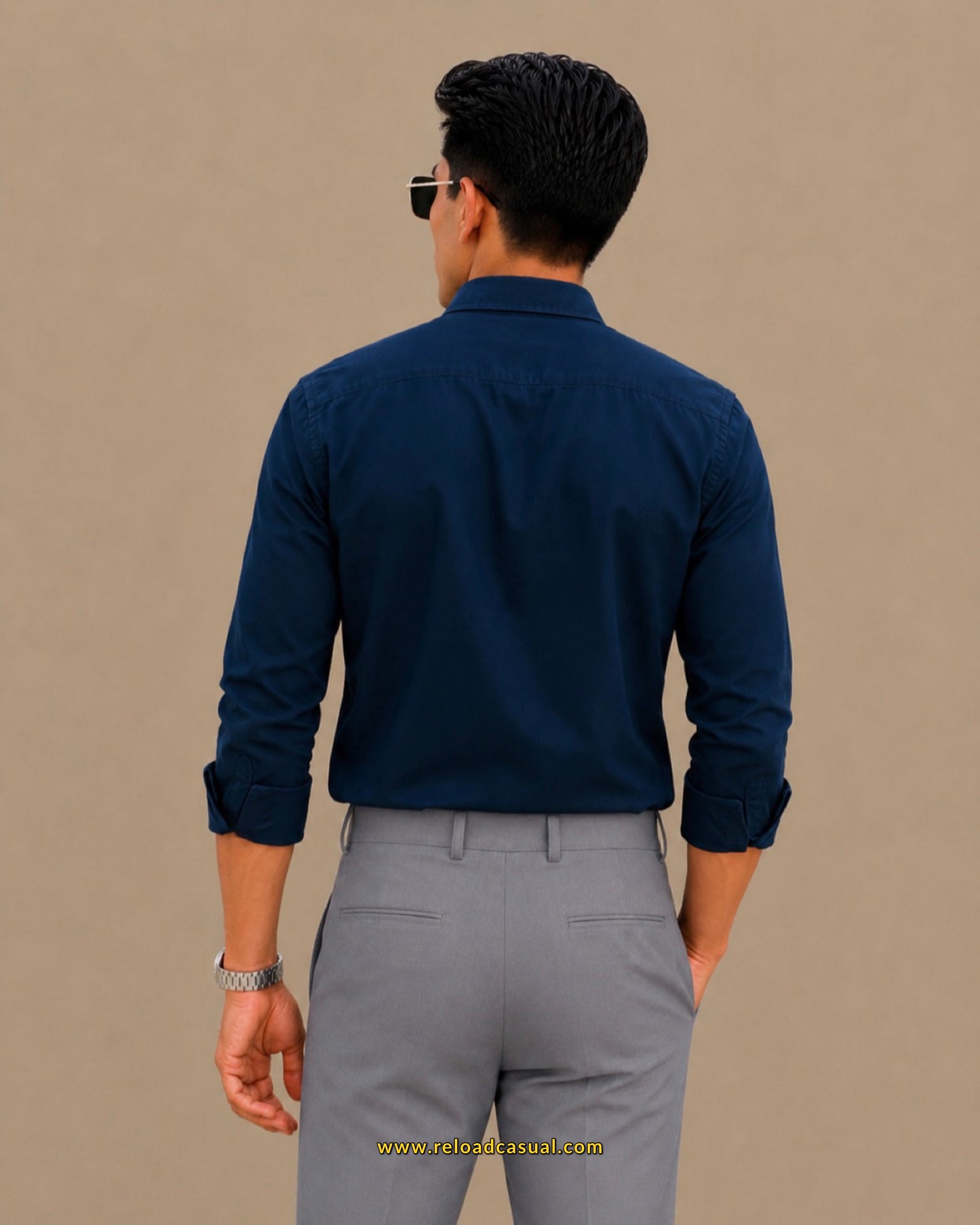 Men's Button-Down Oxford  Breathable Cotton Shirt