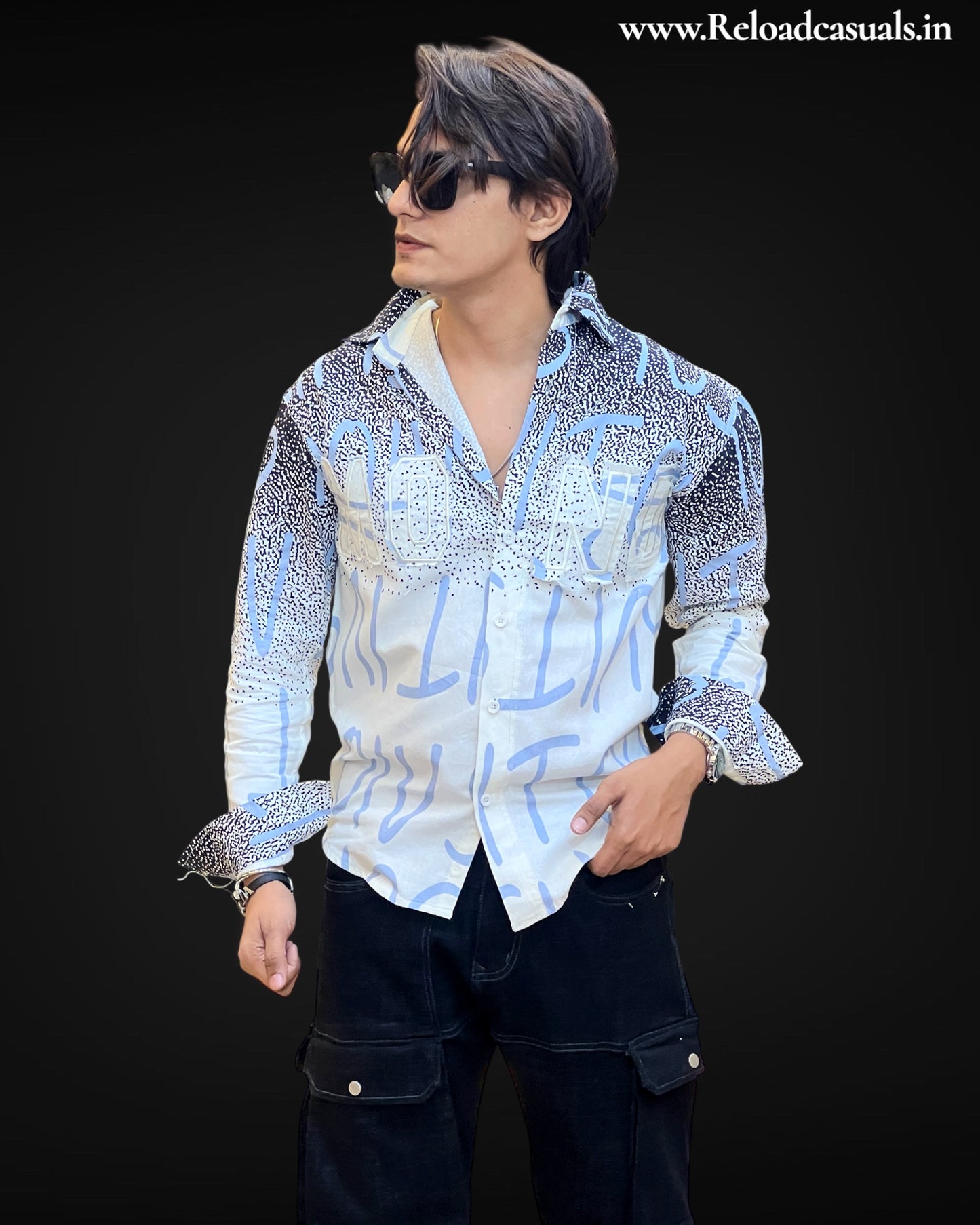 Monochrome Drift Shirt