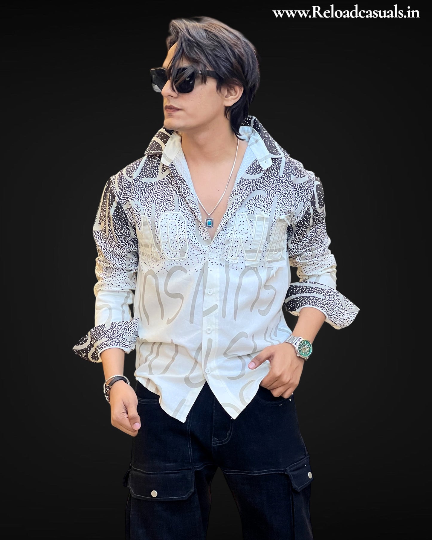 Monochrome Drift Shirt