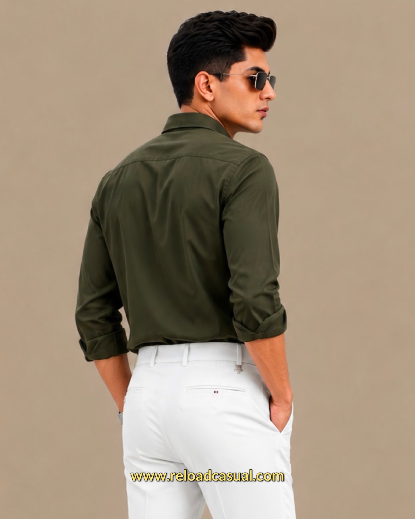 Men's Button-Down Oxford  Breathable Cotton Shirt