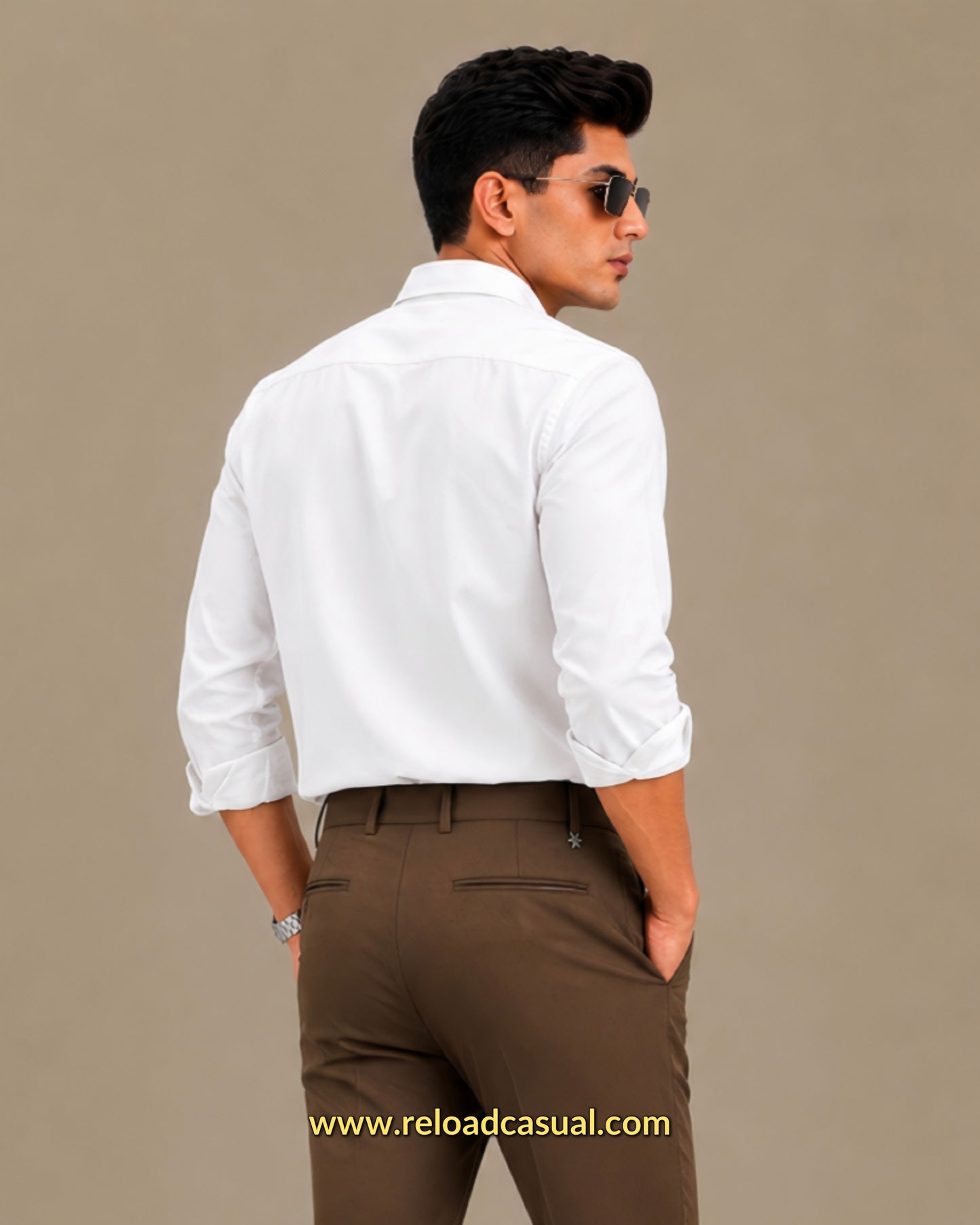 Men's Button-Down Oxford  Breathable Cotton Shirt