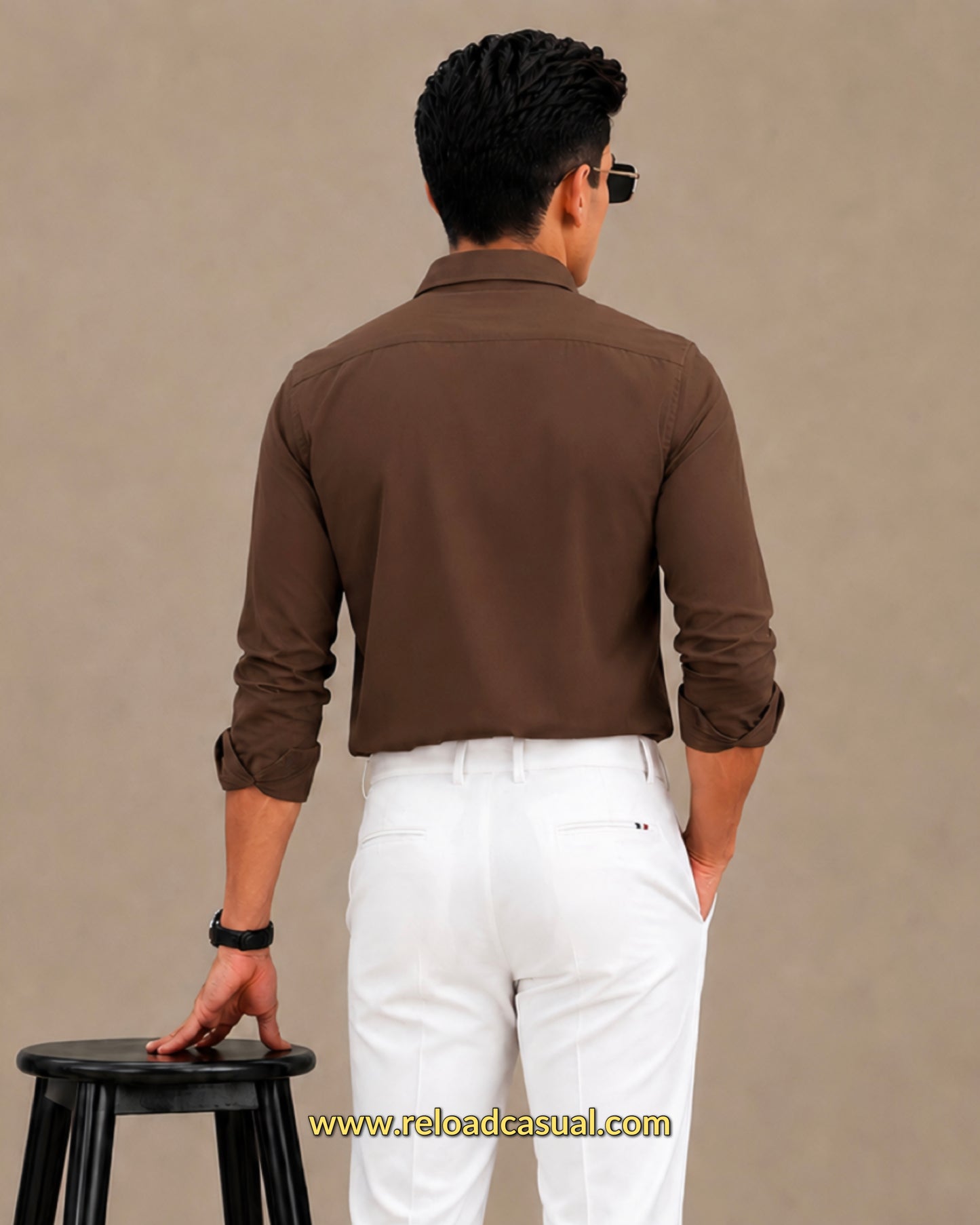Men's Button-Down Oxford  Breathable Cotton Shirt