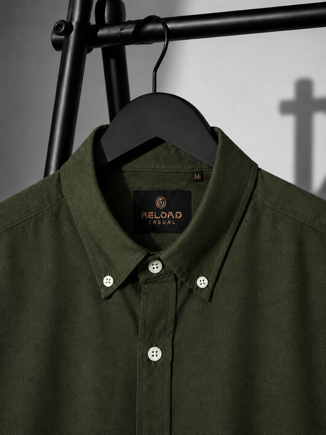 Men's Button-Down Oxford  Breathable Cotton Shirt