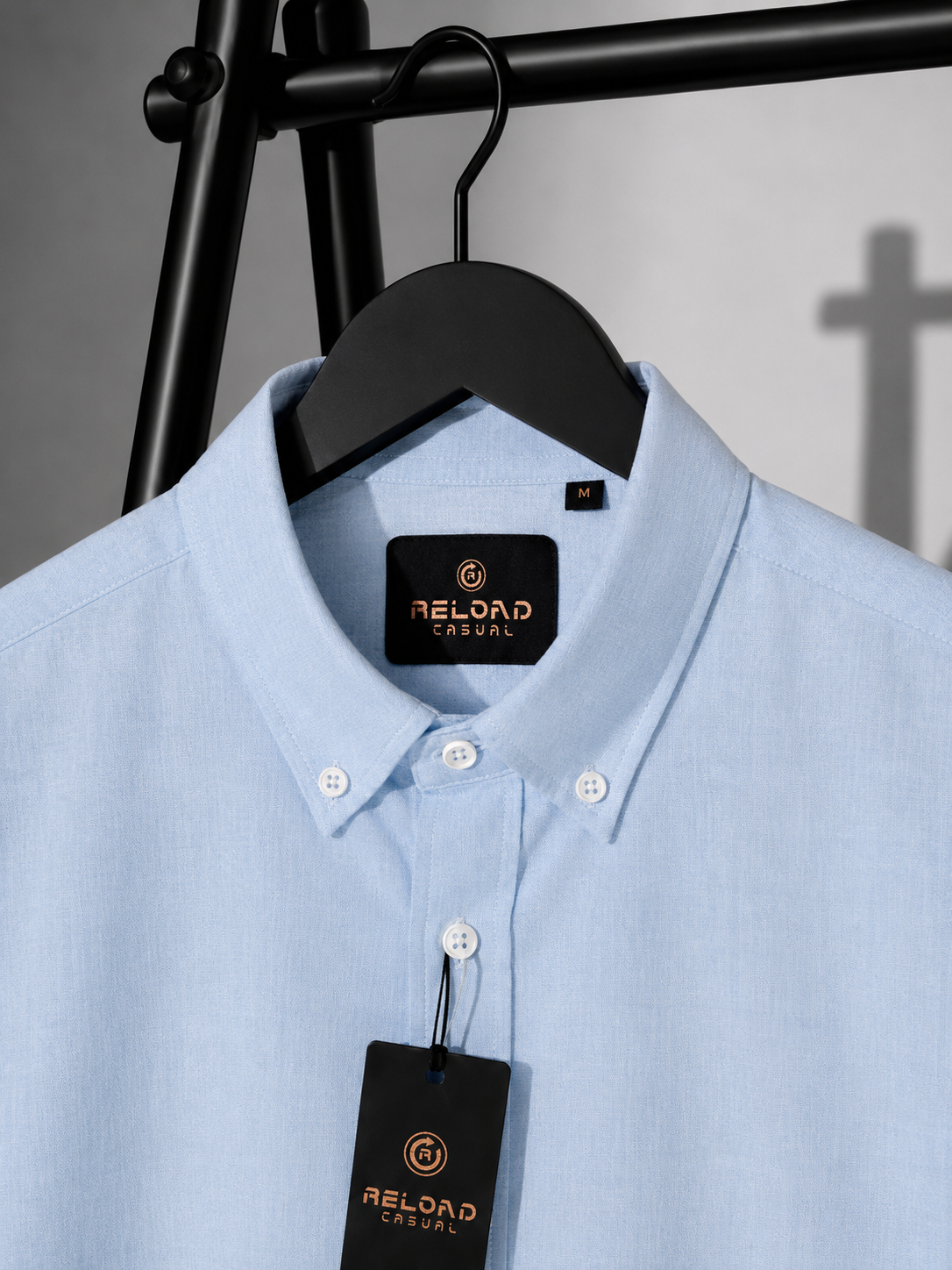 Men's Button-Down Oxford  Breathable Cotton Shirt