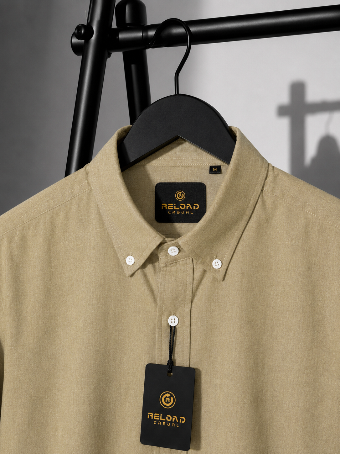 Men's Button-Down Oxford  Breathable Cotton Shirt