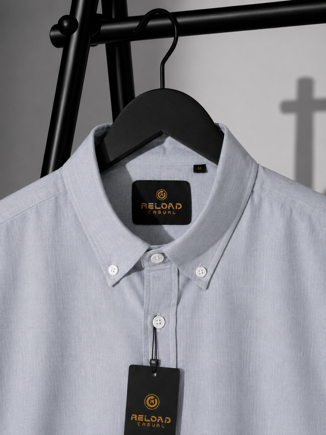 Men's Button-Down Oxford  Breathable Cotton Shirt