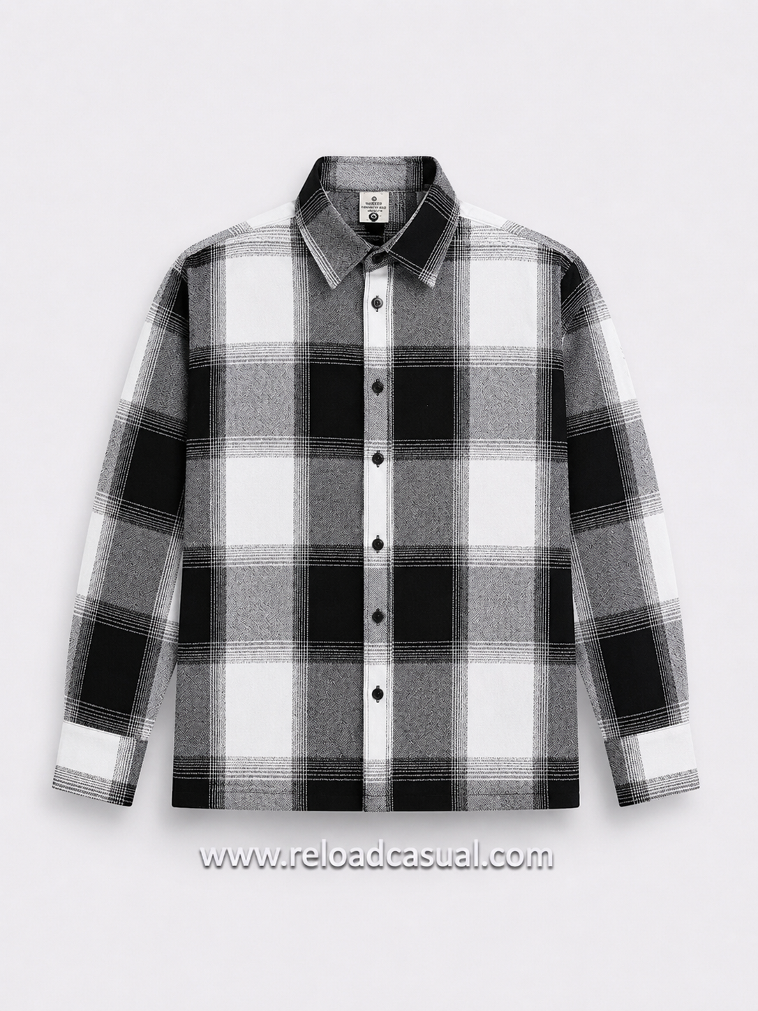 Urban Premium Brushed Check Boxy Fit Shirt