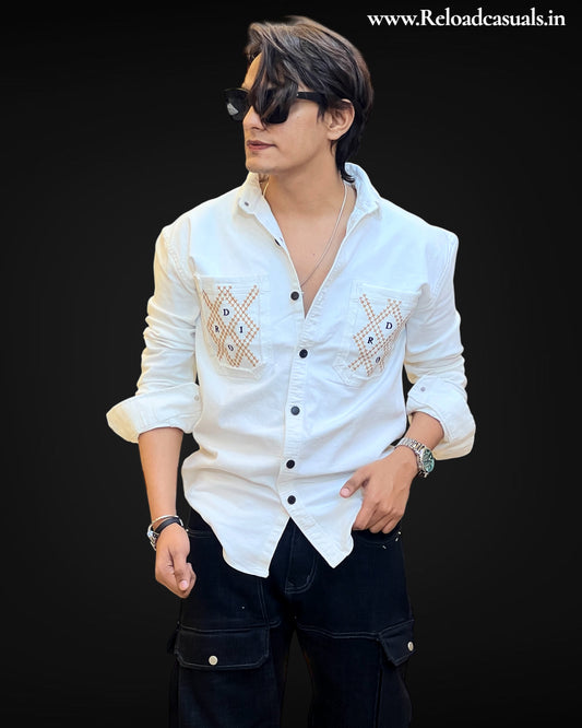 Signature Matrix Pocket Shirt