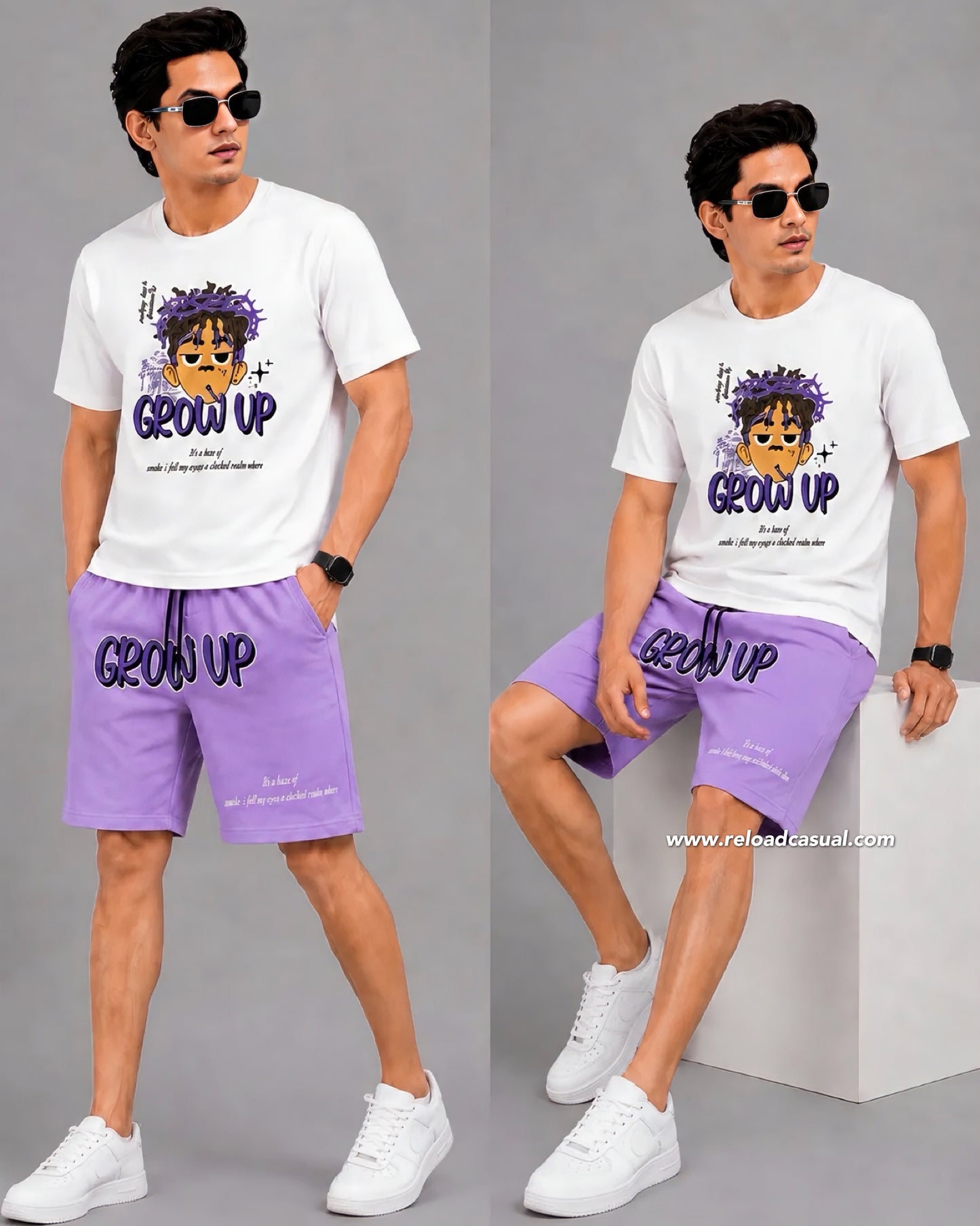 Grow Up Shorts-Set