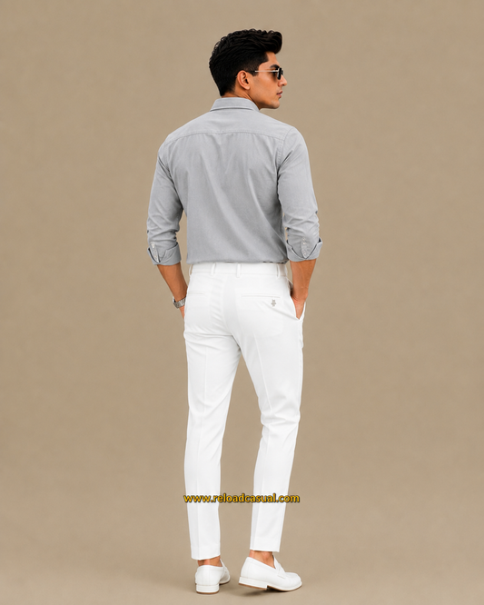 Men's Oxford Breathable Shirt + Hidden Zip Pocket Pant Combo