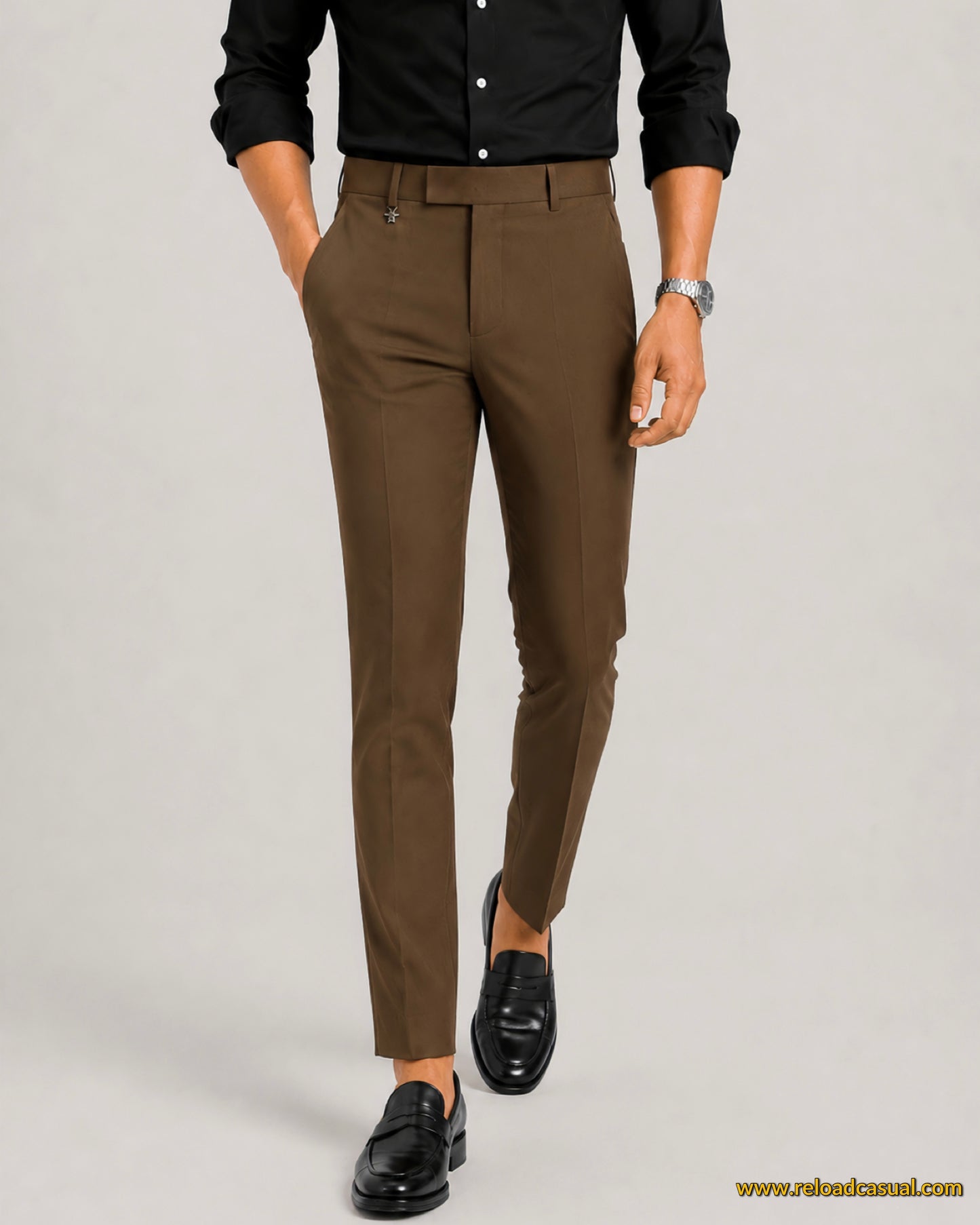 Hidden Zip Pocket Adjustable Pant