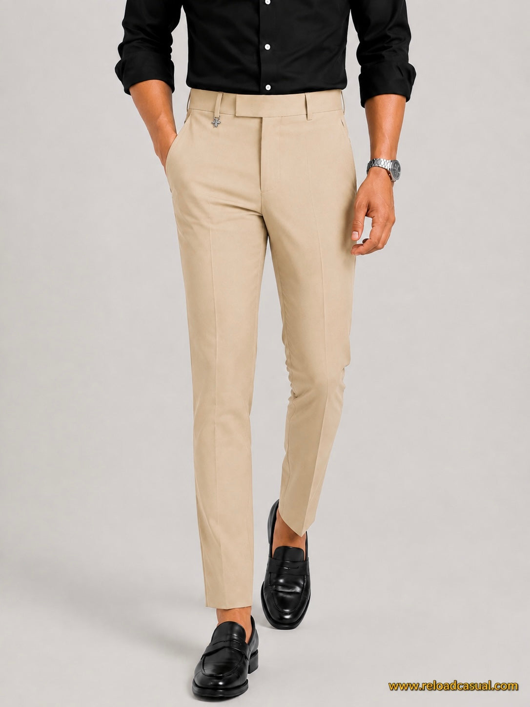 Hidden Zip Pocket Adjustable Pant