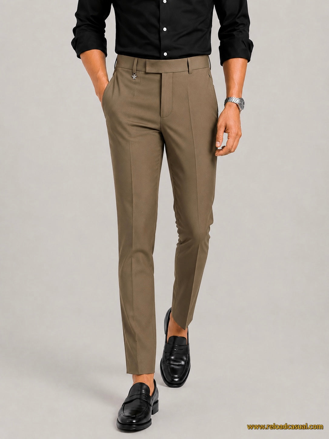Hidden Zip Pocket Adjustable Pant