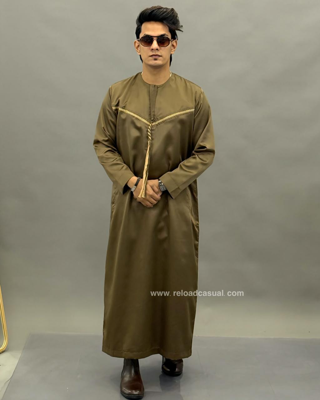 Emirati Embroidery Thobe