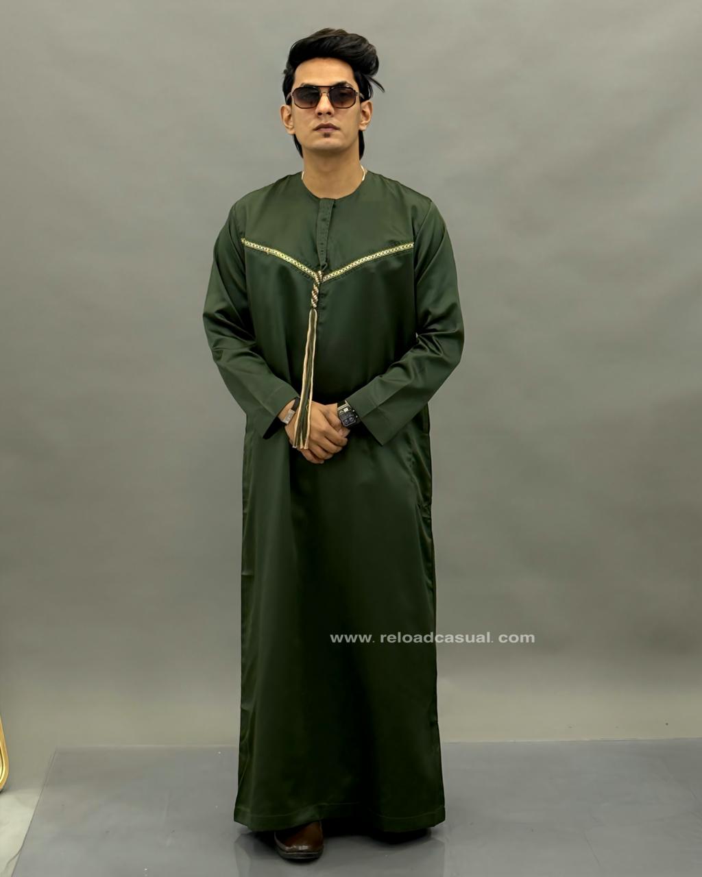 Emirati Embroidery Thobe