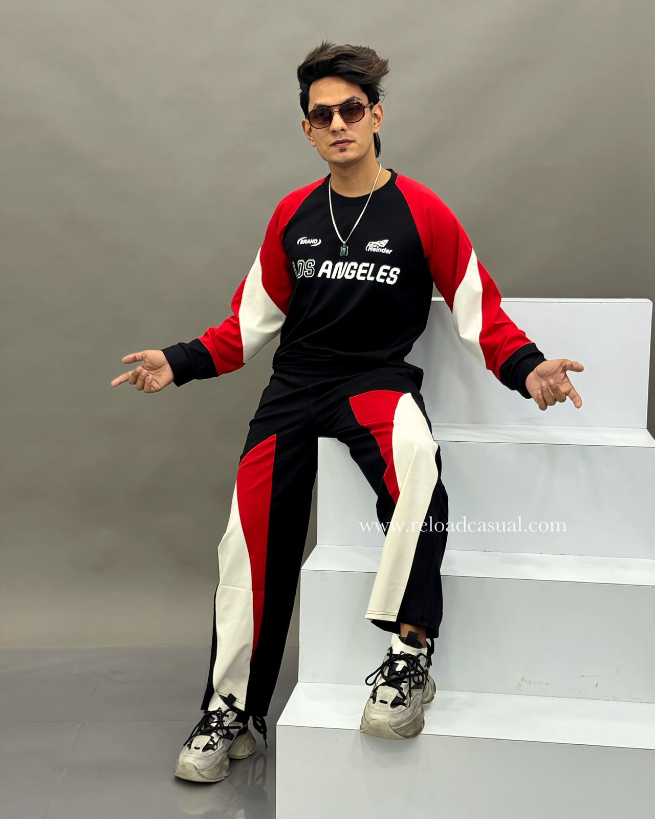 Men's Athletic Round Neck TrackSuit