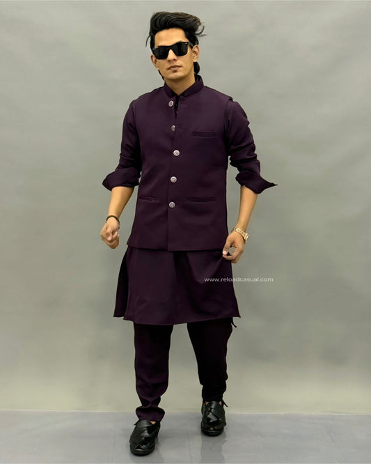 Eid Special Kurta Combo With Sadri