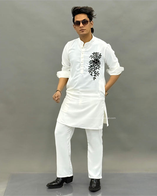 Premium Handwork Embroidered Kurta Combo