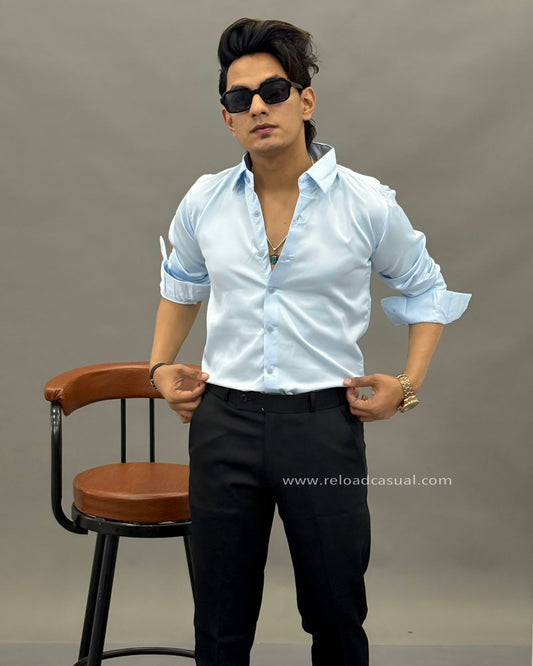 Premium Satin Shirt & Pant Combo